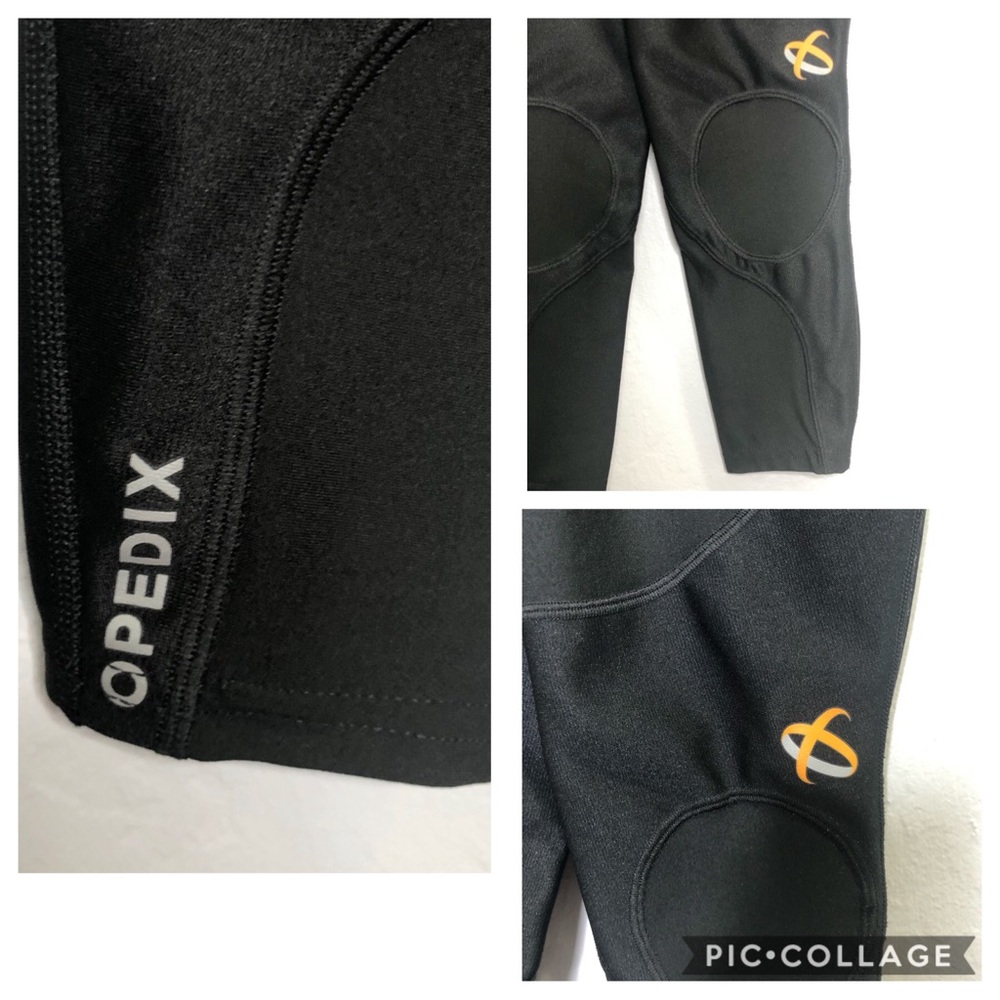 OPEDIX WOMEN BLACK KNEE-ACTION TIGHTS PETITE XS - Picture 5 of 7